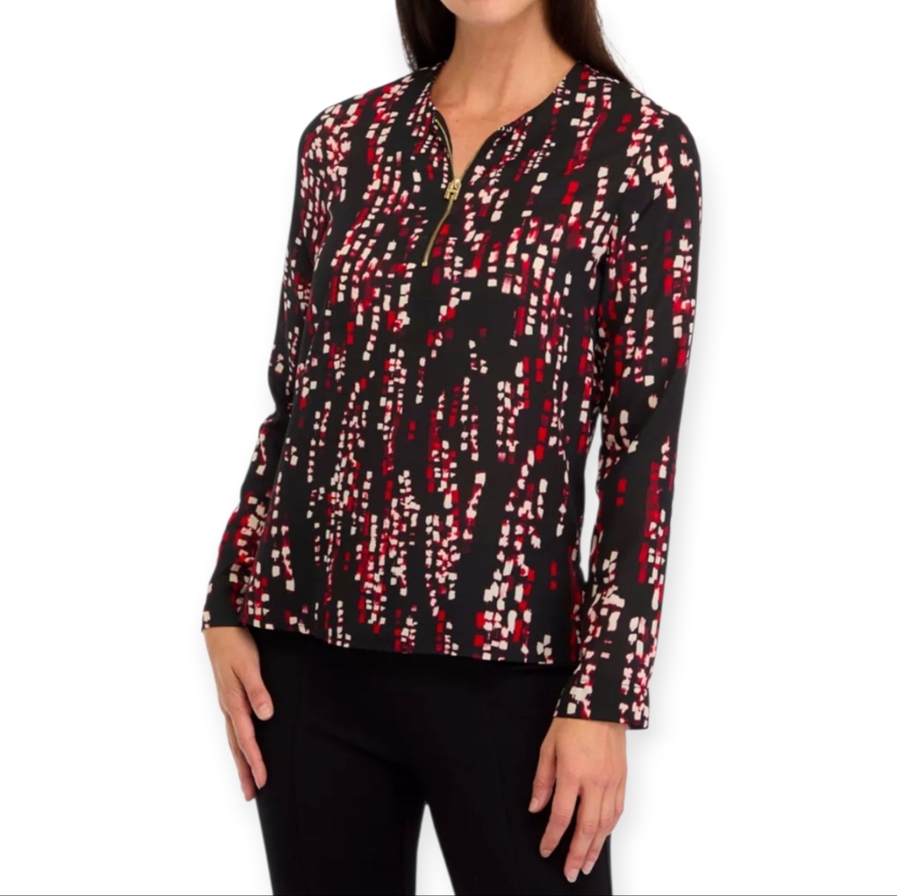 Halston Heritage Women's Cream Blouse